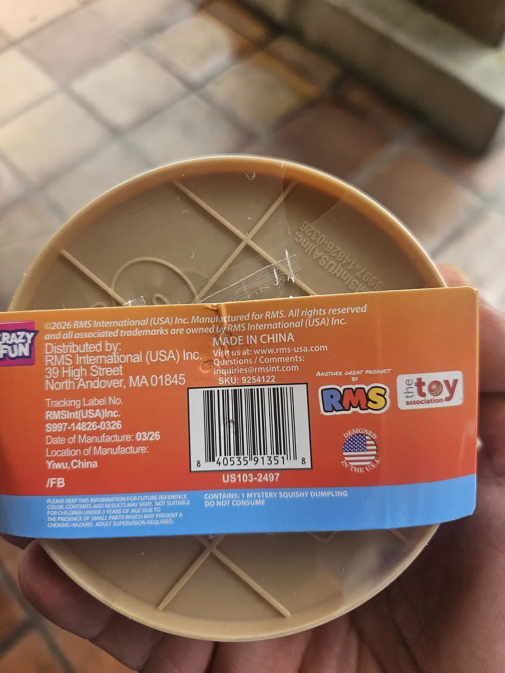 The Original Mystery Dumpling - Sunset Edition (Yellow/Orange)